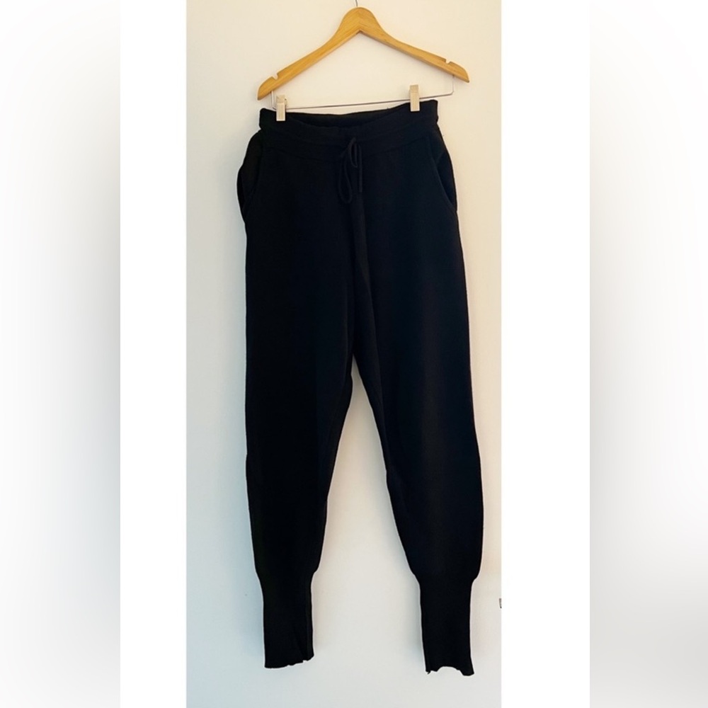 ZARA Sweater Pants Joggers Black Large